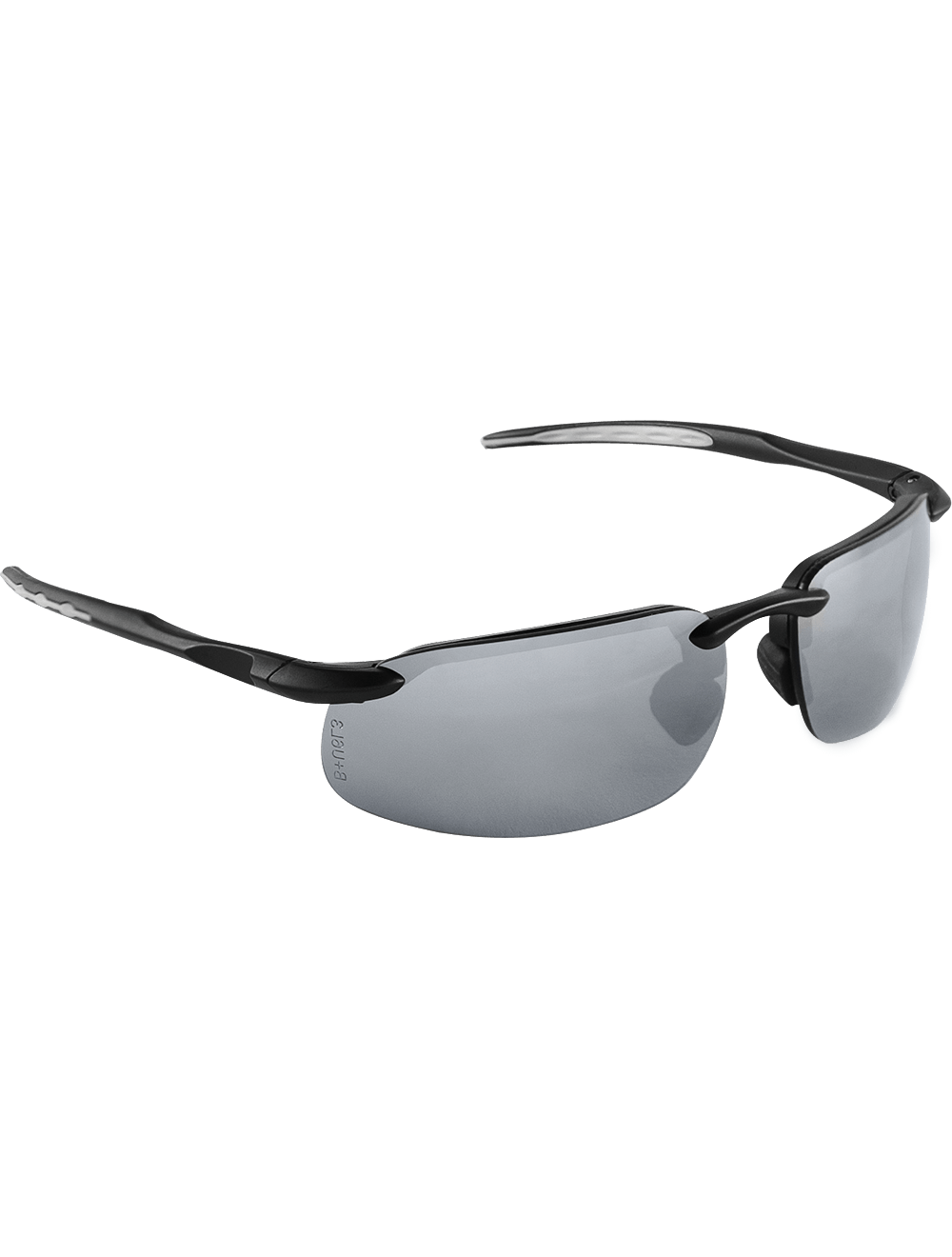 Swordfish Silver Mirror with Matte Black Frame BH1067