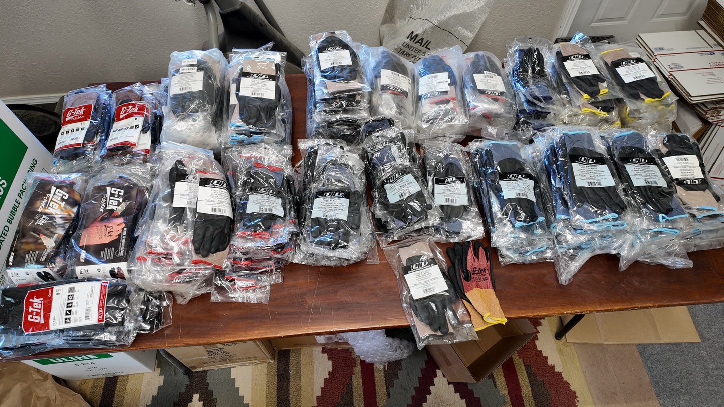 Work Glove Assortment 297 Pair