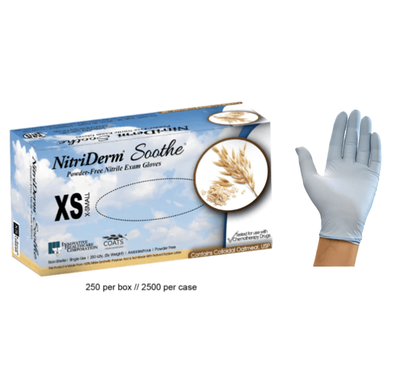 Medical Gloves Oat Nitrile Gloves Medline Restore Disposable