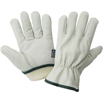 Cowhide Leather Insulated Driver Style Gloves 3200CTH