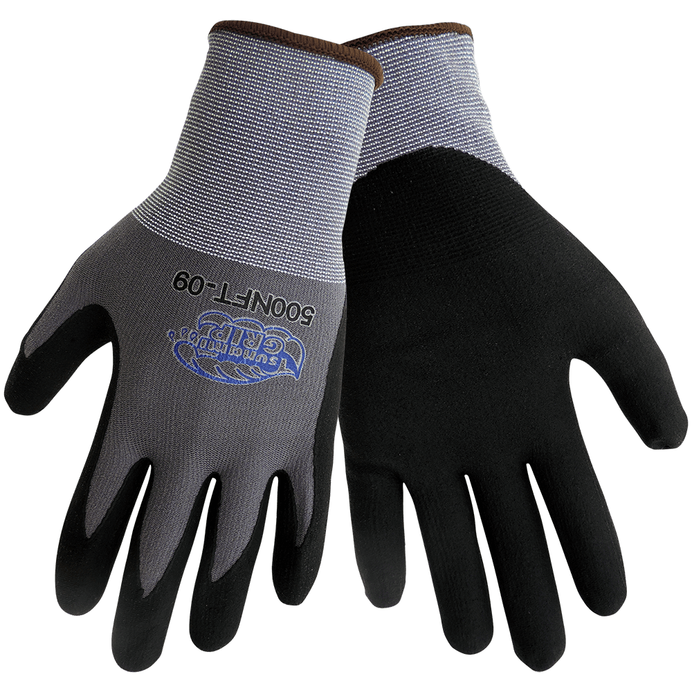 Pure Grip Player Gloves - Black/White - Size L