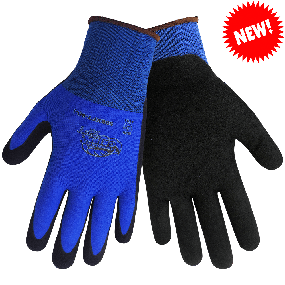 Grip Nitrile Gloves, U3 Knit Zebra-Stripe Gloves | Eternity Safety Grip Nitrile Gloves, U3 Knit Zebra-Stripe Gloves | Eternity Safety
