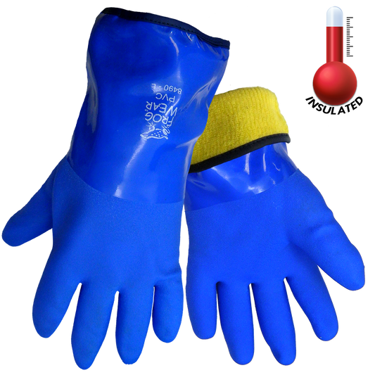 Frogwear 8490 insulated chemical resistant gloves