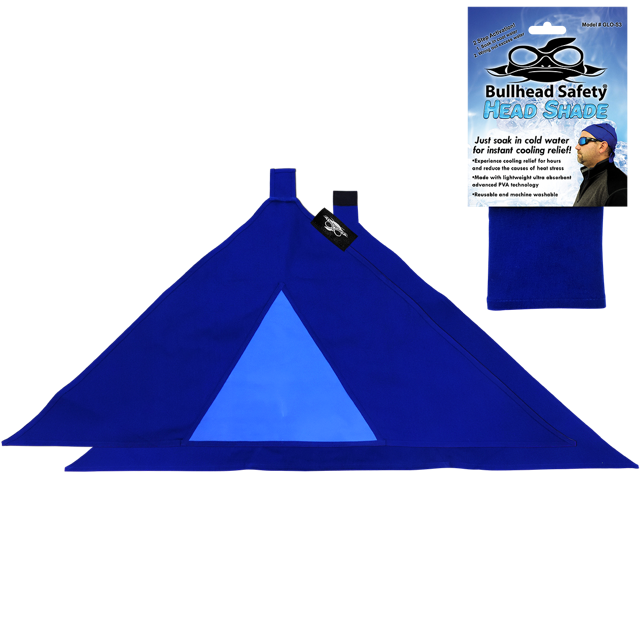 Bullhead Safety® Blue Head Shade