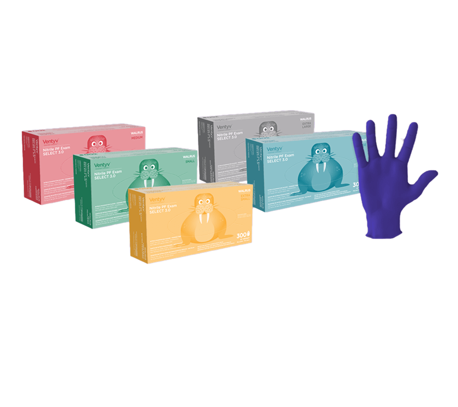 Walrus Nitrile Exam Gloves