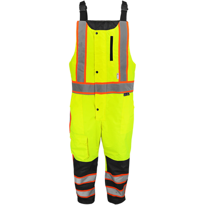  High-Visibility Insulated Winter Bibs