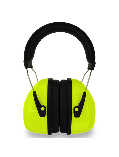  High-Visibility Padded Band 27 dB Earmuffs