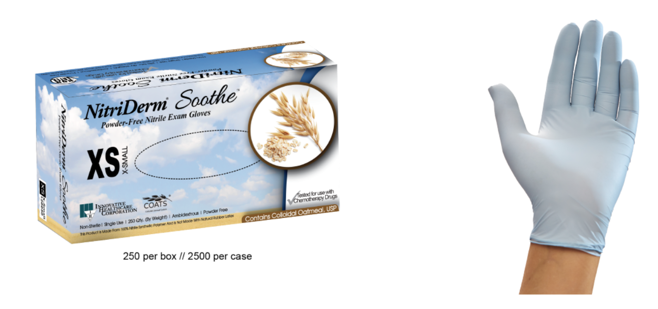 NitriDerm® Soothe™ Nitrile Exam Gloves  COATS