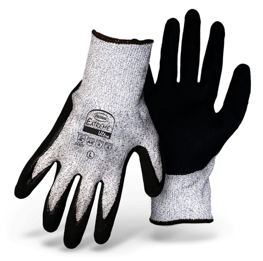 OriStout Levle 6 Cut Resistant Gloves, Anti-cut Work Gloves for Kitchen, Construction, S~xxl, Adult Unisex, Size: One size, Black