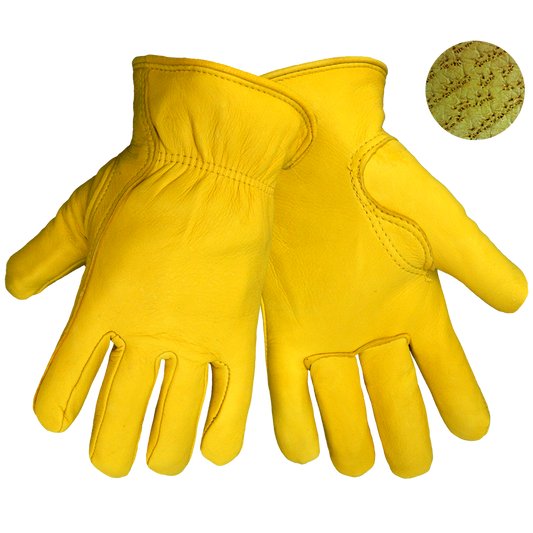 3200D Premium Deerskin Leather Work Gloves 