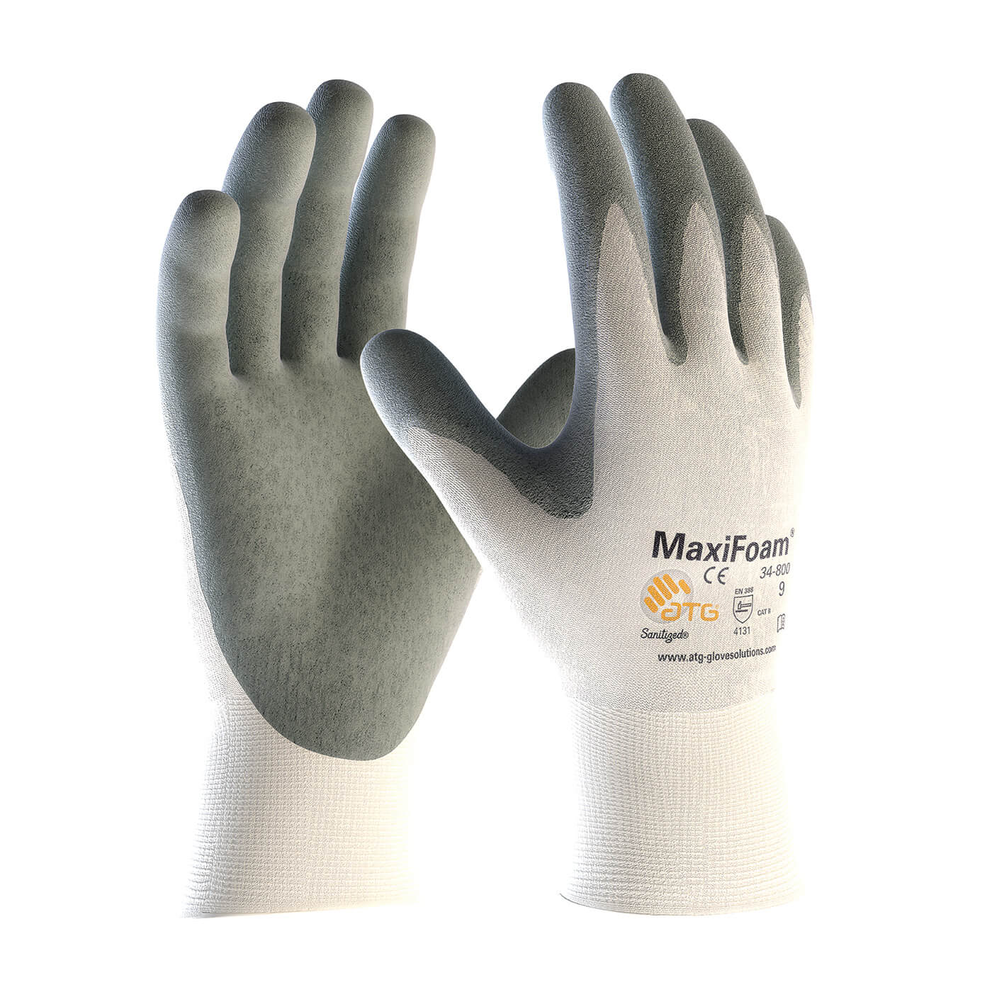 MaxiFoam Premium 34-800 Nitrile coated work gloves