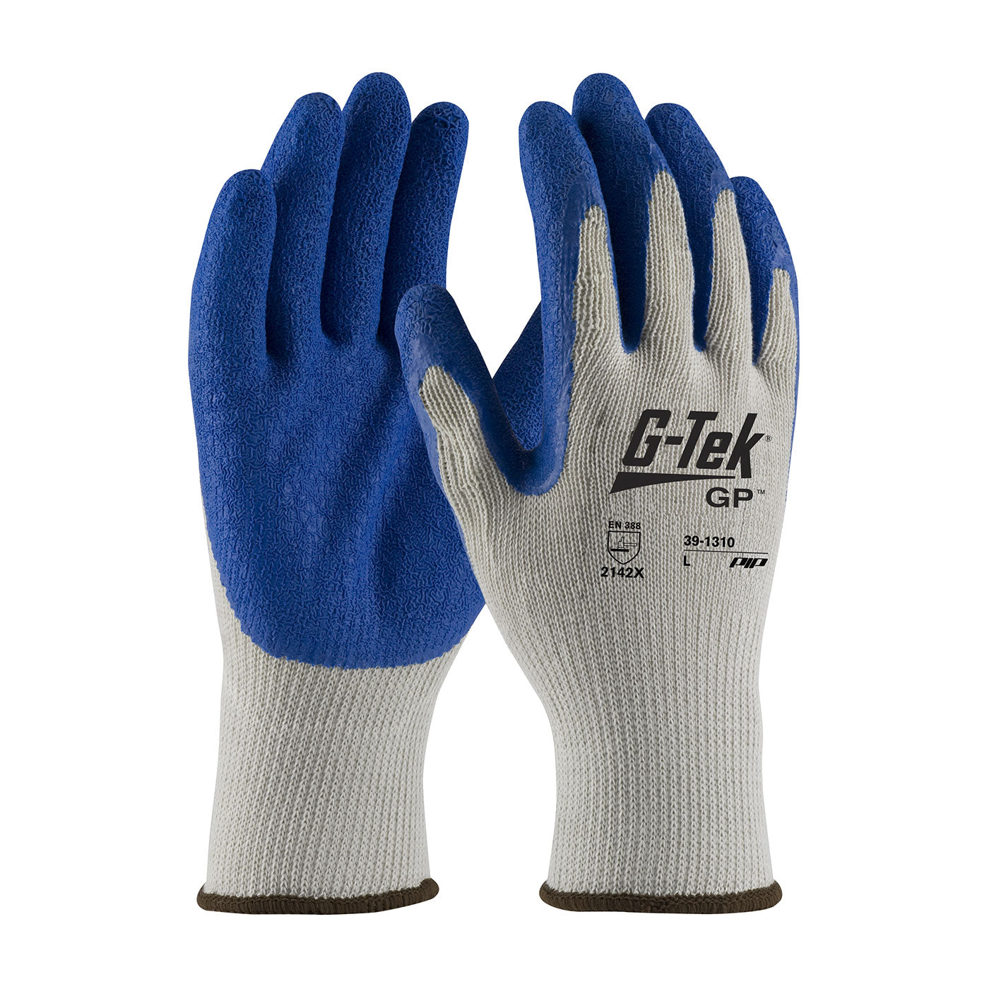G-Tek® GP Polyester Glove with Latex Coated Crinkle Grip