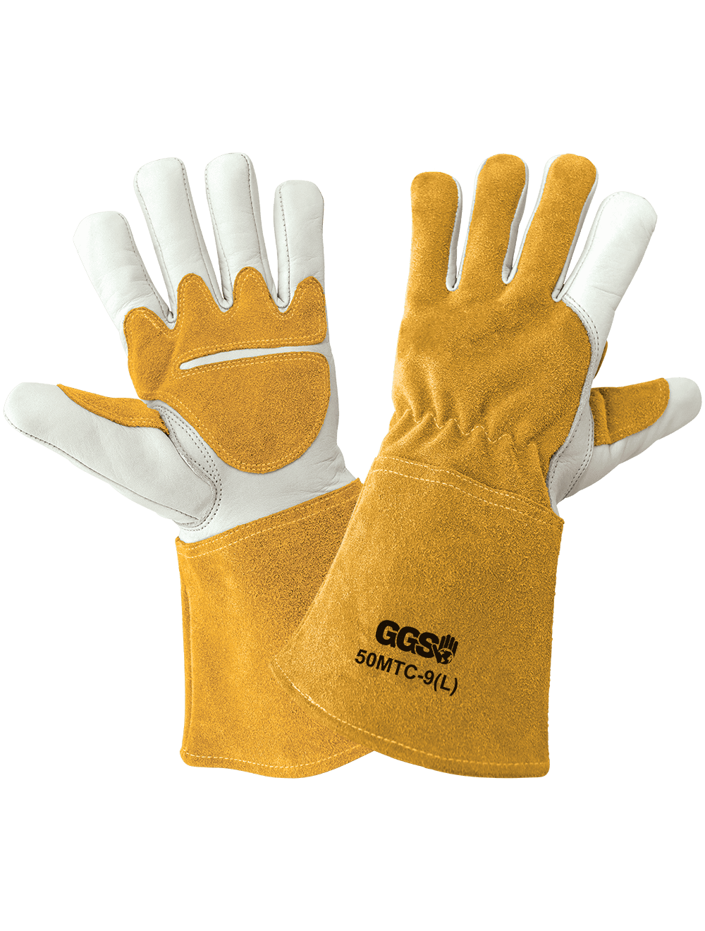 Cowhide Welding Gloves with Fleece Lining