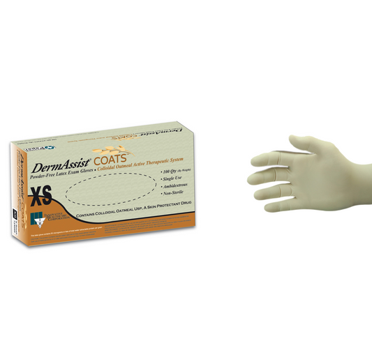 DermAssist COATS Latex Exam Gloves