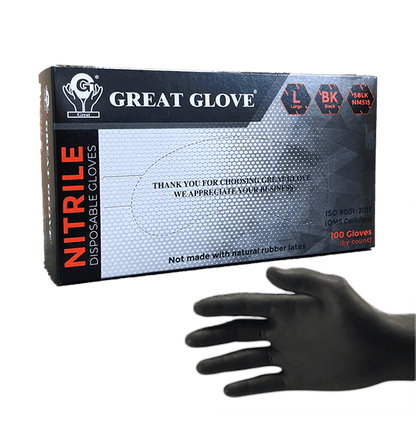 Great Glove Industrial Black Nitrile