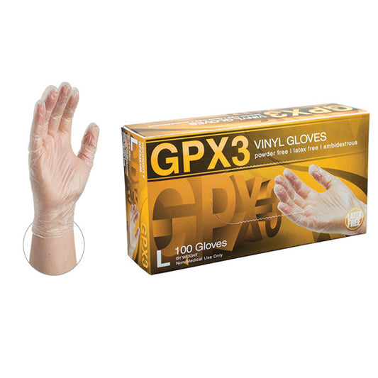 GPX3 Vinyl Disposable Gloves