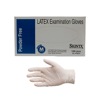 Latex Exam Gloves, Powder Free, SkinTX® by TG Medical
