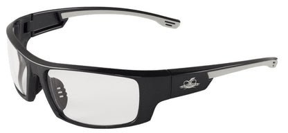Bullhead Safety Eyewear Dorado BH991AF Pearl Gray Frame Clear Anti-Fog Safety Glasses