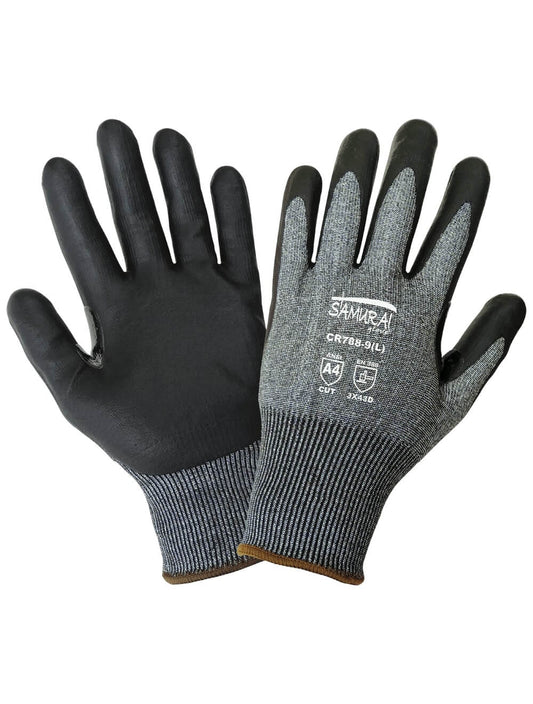 Samurai CR788 ANSI A4  Touch Screen Compatible Cut Resistant Gloves